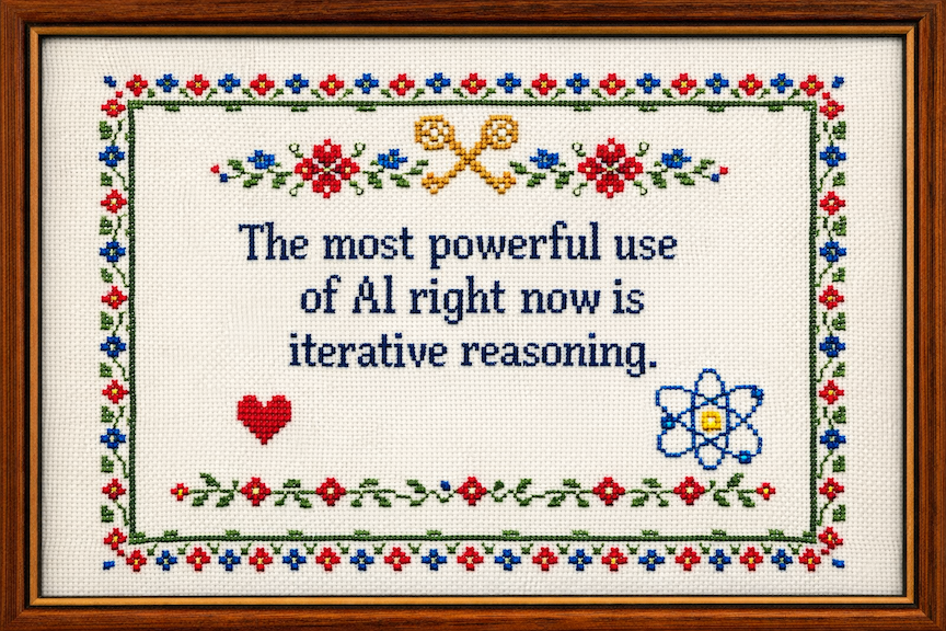 AI is good at iterative reasoning