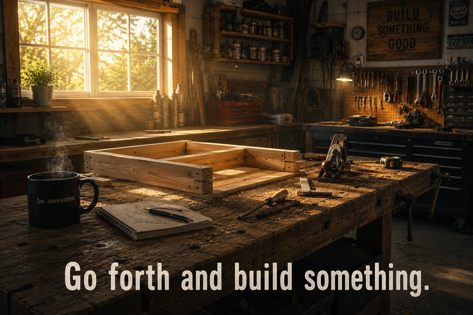 Go forth and build something.
